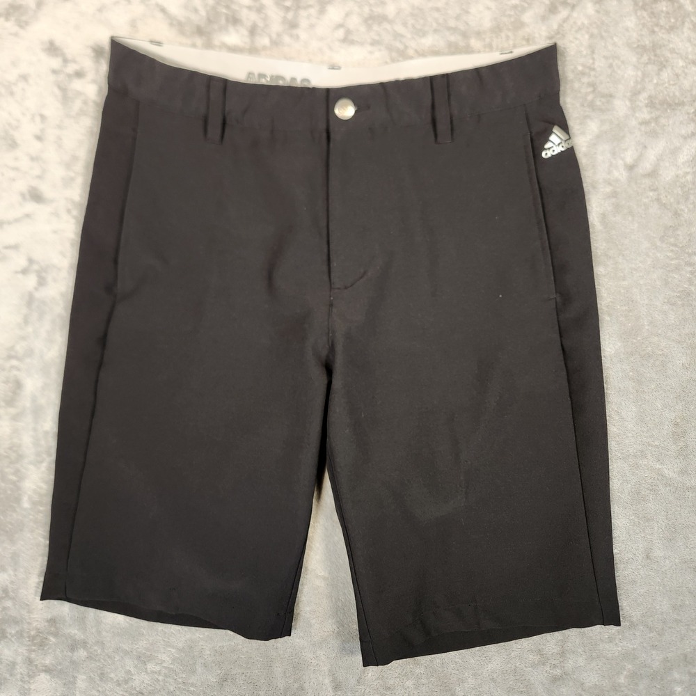 Adidas Golf Shorts Mens 32 Black Excellent Stretch Performance BC2523